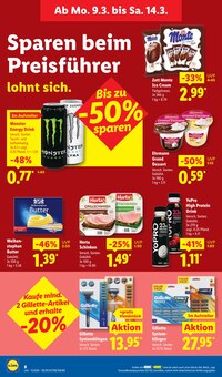 Energydrink im Lidl Prospekt "LIDL LOHNT SICH" mit 68 Seiten (Gießen)