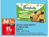 Galettes à poêler courgettes et pomme de terre - Bonduelle dans le catalogue Netto