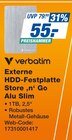 Externe HDD-Festplatte Store 'n' Go Alu Slim bei expert im Nordhausen Prospekt für 55,00 €