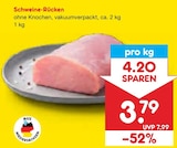 Aktuelles Schweine-Rücken Angebot bei Netto Marken-Discount in Bremerhaven ab 3,79 €