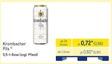 Aktuelle Krombacher Angebote bei METRO in Bad Salzuflen Aktuelles Krombacher Pils Angebot bei METRO in Bad Salzuflen ab 0,86 €