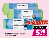 Müllbeutel mit Zugband, 35 Liter von novo basic im aktuellen Mäc-Geiz Prospekt