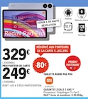 Tablette Redmi Pad Pro - Xiaomi en promo chez E.Leclerc Tablette Redmi Pad Pro - Xiaomi dans le catalogue E.Leclerc