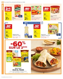 Prix et réduction Wraps dans le prospectus Carrefour Market en cours Offre Wraps dans le catalogue Carrefour Market du moment à la page 34