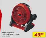 Akku-Ventilator GECF 18/2000 Li Solo Angebote von Einhell bei toom Baumarkt Lörrach für 49,99 €
