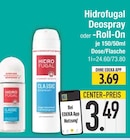 Deospray im EDEKA Prospekt Deospray von Hidrofugal im aktuellen EDEKA Prospekt für 3,49 €