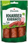 Knabber Kabanos to go Klassik von Houdek im aktuellen REWE Prospekt für 1,59 €