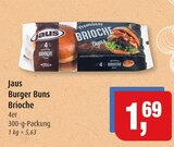 Burger Buns Brioche Angebote von Jaus bei Markant Kiel für 1,69 €