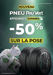 Promos Huile Moteur dans le catalogue "PNEU Feu Vert" de Feu Vert Huile Moteur en promo dans le catalogue Feu Vert à la page 1