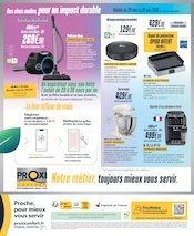 Promos Plancha Électrique dans le catalogue "Des choix malins, pour un impact durable" de Proxi Confort Plancha Électrique en promo dans le catalogue Proxi Confort à la page 8