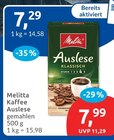 Auslese von Melitta für 7,29 € bei budni im Angebot Auslese von Melitta im aktuellen budni Prospekt