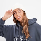 Bonnet tricoté avec bord à revers Creeks ivoire femme - La Halle Bonnet tricoté avec bord à revers Creeks ivoire femme à 9,99 € dans le catalogue La Halle