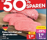 Puten-Schnitzel bei Netto Marken-Discount im Prospekt "" für 1,19 €