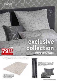 Gardinen im Segmüller Prospekt "Home Collections Joop!" mit 18 Seiten (Nürnberg)