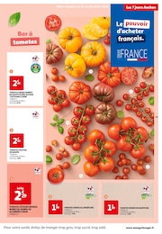 Offre Tomate Cerise dans le catalogue Auchan Hypermarché du moment à la page 19