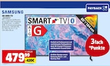 4K-UHD-TV im Angebot bei Marktkauf in Überlingen 4K-UHD-TV Angebote von Samsung bei Marktkauf Überlingen für 479,99 €