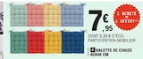 Galette de chaise 40x40 cm - E.Leclerc à Saintes Galette de chaise 40x40 cm en promo chez E.Leclerc Saintes à 7,95 €