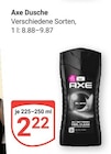 Dusche im Angebot bei GLOBUS in Wolfenbüttel Dusche Angebote von Axe bei GLOBUS Wolfenbüttel für 2,22 €