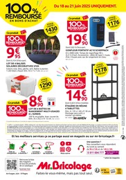 Prix et réduction Meuble De Rangement dans le prospectus Mr.Bricolage en cours Offre Meuble De Rangement dans le catalogue Mr.Bricolage du moment à la page 8