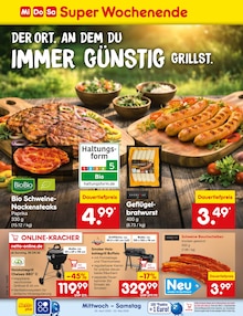 Grill im Netto Marken-Discount Prospekt "Aktuelle Angebote" mit 70 Seiten (Dortmund)