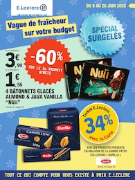 Prospectus Supermarchés E.Leclerc en cours, Vague de fraîcheur sur votre budget, 72 pages, 09/06/2026 - 20/06/2026 Catalogue Supermarchés E.Leclerc en cours à Sevran et alentours, Vague de fraîcheur sur votre budget, 72 pages, 09/06/2026 - 20/06/2026