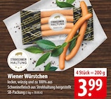 famila Nordost Kiel - Wiener Würstchen Angebot im Prospekt Wiener Würstchen bei famila Nordost im Kiel Prospekt für 3,99 €