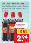 Aktuelle Cola Angebote bei Netto Marken-Discount in Weißenfels Aktuelles Vita Cola oder Limonade Angebot bei Netto Marken-Discount in Weißenfels ab 2,94 €