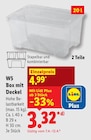 Box mit Deckel von W5 im aktuellen Lidl Prospekt