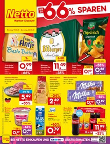 Ritter Sport im Netto Marken-Discount Prospekt "Aktuelle Angebote" mit 70 Seiten (Oberhausen)