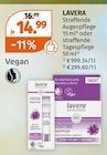 Straffende Augenpflege von Lavera im aktuellen Müller Prospekt