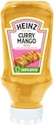 Curry Mango Sauce im REWE Prospekt Curry Mango Sauce von Heinz im aktuellen REWE Prospekt für 1,49 €