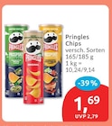 Aktuelle Pringles Angebote bei budni in Berlin Aktuelles Chips Angebot bei budni in Berlin ab 1,69 €
