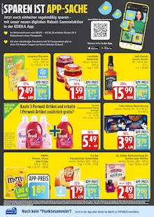 Jack Daniels im EDEKA Prospekt "Top Angebote" mit 26 Seiten (Greifswald)