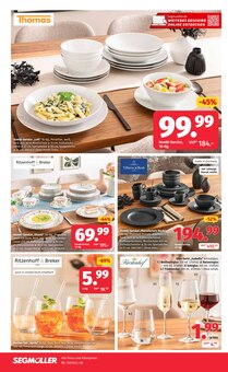 Tafel-Set im Segmüller Prospekt "ZUM GLÜCK GIBT’S SEGMÜLLER" mit 18 Seiten (Nürnberg)