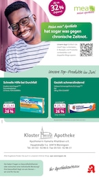 mea - meine apotheke Prospekt für Springe: "Unsere Juni-Angebote", 4 Seiten, 01.06.2026 - 30.06.2026