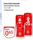 Aktuelle Coca Cola Angebote bei GLOBUS in Rostock Aktuelles Limonade Angebot bei GLOBUS in Rostock ab 0,65 €