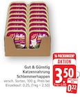 EDEKA - Katzennahrung Schlemmerhappen Angebot im Prospekt Katzennahrung Schlemmerhappen bei EDEKA im Prospekt "" für 0,22 €