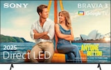 Bravia 3 K43 S35 LED TV von Sony für 499,00 € bei MediaMarkt Saturn im Angebot Bravia 3 K43 S35 LED TV von Sony im aktuellen MediaMarkt Saturn Prospekt