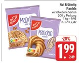 Mandeln Angebote von Gut & Günstig bei E center Fürth für 1,99 €