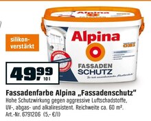 Fassadenfarbe „Fassadenschutz“ bei OBI in Berlin Fassadenfarbe „Fassadenschutz“ im Angebot bei OBI Berlin für 49,99 €