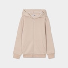 Sweat zippé à capuche et poches gris foncé garçon en promo chez La Halle Sweat zippé à capuche et poches gris foncé garçon dans le catalogue La Halle