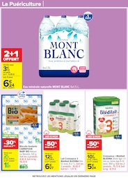 Prix et réduction Blédina dans le prospectus Carrefour en cours Offre Blédina dans le catalogue Carrefour du moment à la page 73