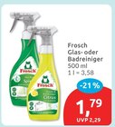 Glasreiniger von Frosch für 1,79 € bei budni im Angebot Glasreiniger von Frosch im aktuellen budni Prospekt