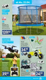 Outdoorspielzeug Angebote im Prospekt "Aktuelle Angebote" von ALDI Nord auf Seite 17
