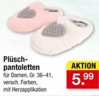 Plüschpantolette Angebote bei Zimmermann Gronau für 5,99 €