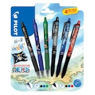 3 rollers Frixion plus + 3 rollers G2 One Piece - PILOT dans le catalogue Carrefour