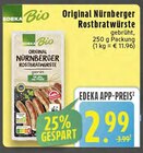 Aktuelles Original Nürnberger Rostbratwürste Angebot bei EDEKA in Leverkusen ab 2,99 €