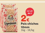 Pois chiches 10mm en promo chez Hmarket Pois chiches 10mm dans le catalogue Hmarket
