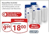 Wasserfilter DLSC002 im Angebot bei GLOBUS in Gießen Wasserfilter DLSC002 Angebote von DeLonghi bei GLOBUS Gießen für 9,99 €