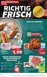 Biofleisch im Kaufland Prospekt in Ettlingen Aktueller Kaufland Prospekt mit Biofleisch, "Hier bin ich richtig", Seite 26
